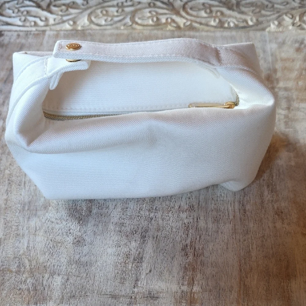 Christian Dior Cosmetic Bag / Beauty Pouch – White
